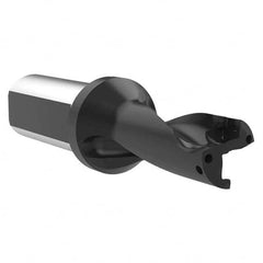 Allied Machine and Engineering - 1-1/2" Max Drill Depth, 2xD, 19.5mm Diam, Indexable Insert Drill - Exact Tooling