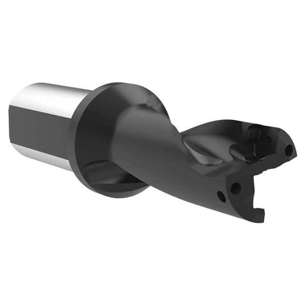 Allied Machine and Engineering - 2.126" Max Drill Depth, 2xD, 27mm Diam, Indexable Insert Drill - Exact Tooling