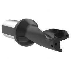 Allied Machine and Engineering - 2.598" Max Drill Depth, 2xD, 33mm Diam, Indexable Insert Drill - Exact Tooling