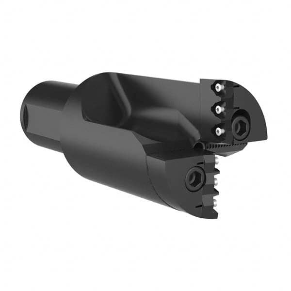 Allied Machine and Engineering - 82.2mm Max Drill Depth, 1xD, 76.2mm Diam, Indexable Insert Drill - Exact Tooling