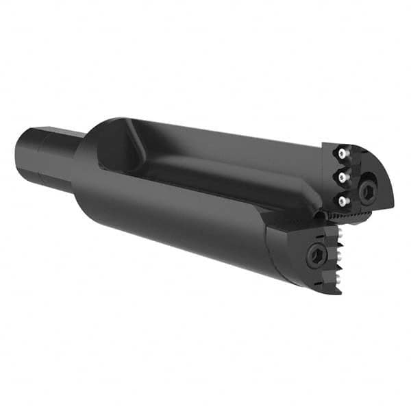 Allied Machine and Engineering - 6-1/4" Max Drill Depth, 2.2xD, 66mm Diam, Indexable Insert Drill - Exact Tooling