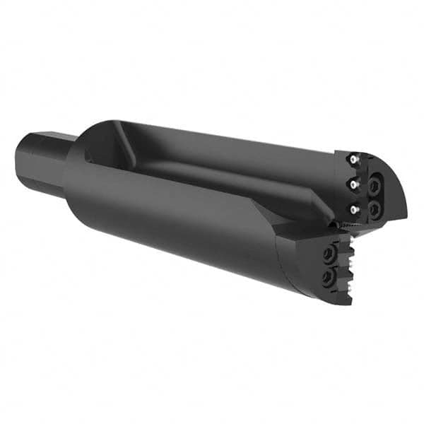 Allied Machine and Engineering - 8-31/32" Max Drill Depth, 2.5xD, 86.4mm Diam, Indexable Insert Drill - Exact Tooling