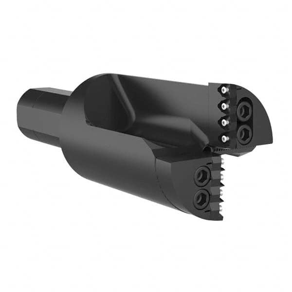 Allied Machine and Engineering - 3-15/16" Max Drill Depth, 1xD, 91.4mm Diam, Indexable Insert Drill - Exact Tooling