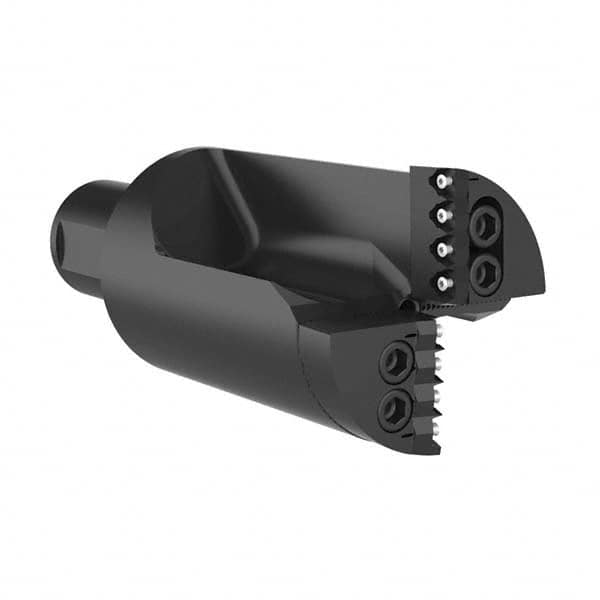 Allied Machine and Engineering - 99.9mm Max Drill Depth, 1xD, 91.4mm Diam, Indexable Insert Drill - Exact Tooling