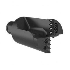 Allied Machine and Engineering - 99.8mm Max Drill Depth, 1xD, 96.5mm Diam, Indexable Insert Drill - Exact Tooling