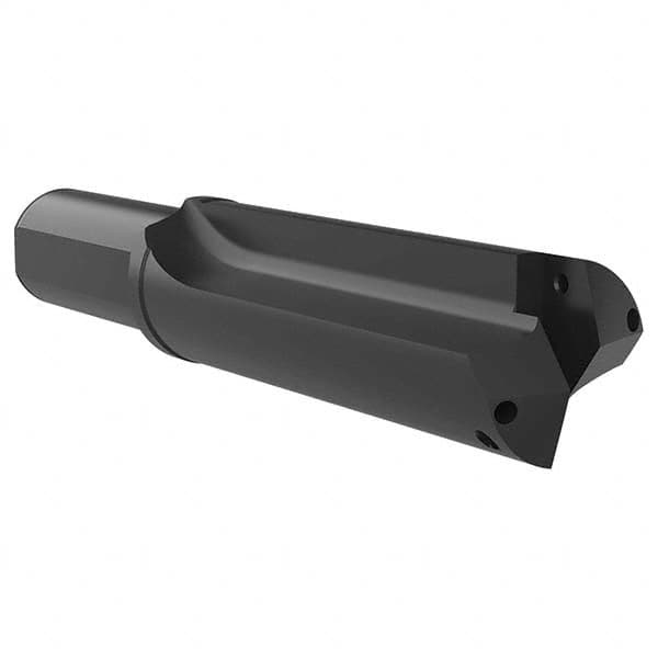 Allied Machine and Engineering - 2-1/2" to 3-1/2" Diam 6-49/64" Max Depth Straight Flute Spade Drill - Exact Tooling