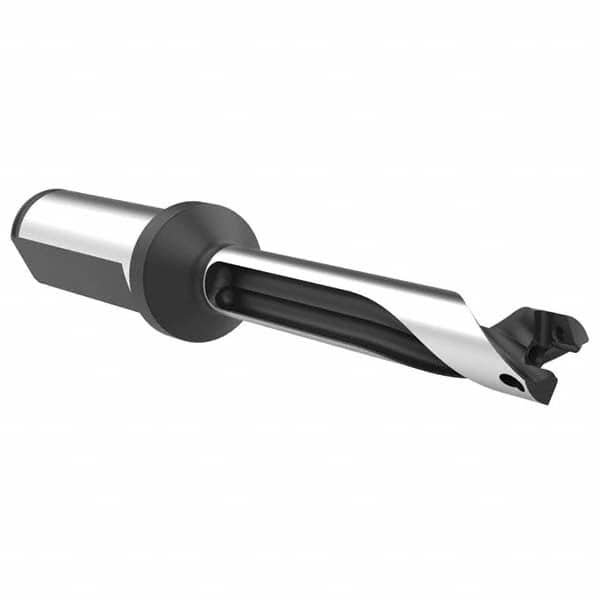 Allied Machine and Engineering - 12mm to 13mm Diam 3xD 39mm Max Depth Straight Flute Spade Drill - Exact Tooling