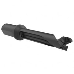 Allied Machine and Engineering - 0.7874" to 0.866" Diam 7xD 6-1/16" Max Depth Straight Flute Spade Drill - Exact Tooling