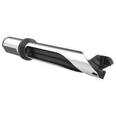 Allied Machine and Engineering - 24mm to 26mm Diam 7xD 181.9mm Max Depth Straight Flute Spade Drill - Exact Tooling