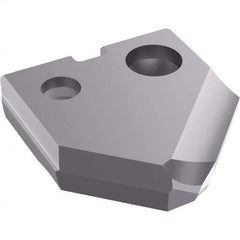 Allied Machine and Engineering - 9/16" Diam 90° Seat Size 0 Spade Drill Insert - Exact Tooling