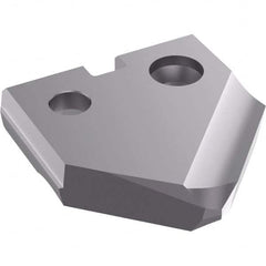 Allied Machine and Engineering - 47/64" Diam 90° Seat Size 1 Spade Drill Insert - Exact Tooling