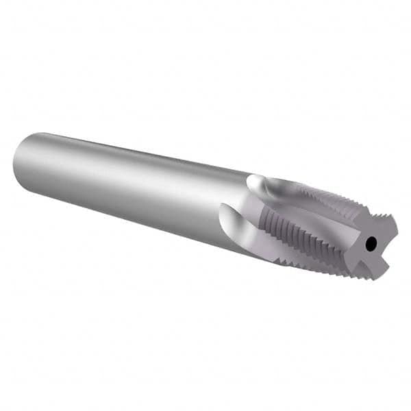 Allied Machine and Engineering - 1/4, 3/8 Internal/External 4-Flute Solid Carbide Helical Flute Thread Mill - Exact Tooling