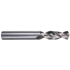 #11 Dia. Screw Machine Drill, 130 Degrees, TiAlN, Series/List # 1360 - Exact Tooling