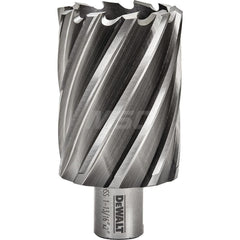 DeWALT - Annular Cutters; Cutter Diameter (Inch): 1-13/16 ; Cutter Diameter (Decimal Inch): 1.8130 ; Cutting Depth (Inch): 2 ; Shank Diameter (Inch): 3/4 ; Finish/Coating: Uncoated ; Cutter Material: High Speed Steel - Exact Tooling