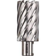 DeWALT - Annular Cutters; Cutter Diameter (Inch): 1-3/8 ; Cutter Diameter (Decimal Inch): 1.3750 ; Cutting Depth (Inch): 2 ; Shank Diameter (Inch): 3/4 ; Finish/Coating: Uncoated ; Cutter Material: High Speed Steel - Exact Tooling