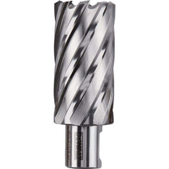 DeWALT - Annular Cutters; Cutter Diameter (Inch): 1/2 ; Cutter Diameter (Decimal Inch): 0.5000 ; Cutting Depth (Inch): 2 ; Shank Diameter (Inch): 3/4 ; Finish/Coating: Uncoated ; Cutter Material: High Speed Steel - Exact Tooling