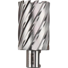DeWALT - Annular Cutters; Cutter Diameter (Inch): 1-5/8 ; Cutter Diameter (Decimal Inch): 1.6250 ; Cutting Depth (Inch): 2 ; Shank Diameter (Inch): 3/4 ; Finish/Coating: Uncoated ; Cutter Material: High Speed Steel - Exact Tooling