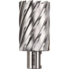 DeWALT - Annular Cutters; Cutter Diameter (Inch): 9/16 ; Cutter Diameter (Decimal Inch): 0.5630 ; Cutting Depth (Inch): 2 ; Shank Diameter (Inch): 3/4 ; Finish/Coating: Uncoated ; Cutter Material: High Speed Steel - Exact Tooling