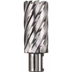 DeWALT - Annular Cutters; Cutter Diameter (Inch): 1-3/16 ; Cutter Diameter (Decimal Inch): 1.1880 ; Cutting Depth (Inch): 2 ; Shank Diameter (Inch): 3/4 ; Finish/Coating: Uncoated ; Cutter Material: High Speed Steel - Exact Tooling