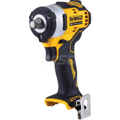 DeWALT - Cordless Impact Wrenches & Ratchets; Voltage: 12.00 ; Drive Size (Inch): 1/2 ; Battery Chemistry: Lithium-Ion ; Handle Type: Pistol Grip ; Torque (Ft/Lb): 250 ; Speed (RPM): 2800 - Exact Tooling