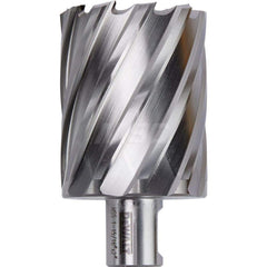 DeWALT - Annular Cutters; Cutter Diameter (Inch): 1-15/16 ; Cutter Diameter (Decimal Inch): 1.9380 ; Cutting Depth (Inch): 2 ; Shank Diameter (Inch): 3/4 ; Finish/Coating: Uncoated ; Cutter Material: High Speed Steel - Exact Tooling