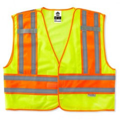 8245PSV S/M LIME PUBLIC SAFETY VEST - Exact Tooling