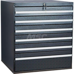 Platt & LaBonia - Small Parts Cabinets; Type: Lockable Storage Cabinet ; Number of Drawers: 6.000 ; Width (Inch): 23-1/2 ; Depth (Inch): 22 ; Height (Inch): 26 ; Frame Material: Steel - Exact Tooling