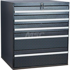 Platt & LaBonia - Small Parts Cabinets; Type: Lockable Storage Cabinet ; Number of Drawers: 5.000 ; Width (Inch): 23-1/2 ; Depth (Inch): 22 ; Height (Inch): 26 ; Frame Material: Steel - Exact Tooling