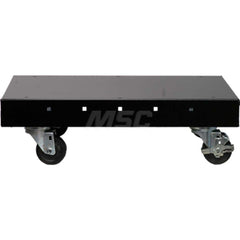 Platt & LaBonia - Cabinet Components & Accessories; Type: Mobile Cabinet Caster System ; For Use With: All BB Cabinets ; Color: Black ; Material: Steel ; Width (Inch): 23-1/2 ; Depth (Inch): 22 - Exact Tooling