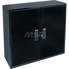 Platt & LaBonia - Storage Cabinets; Type: Locking ; Width (Inch): 35-1/4 ; Depth (Inch): 12-1/2 ; Height (Inch): 30 ; Number of Shelves: 2 ; Material: Steel - Exact Tooling