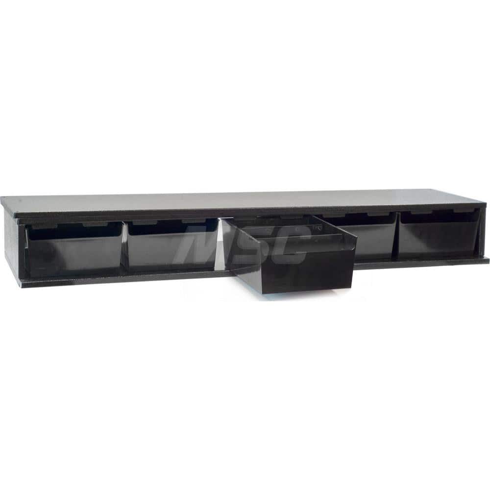 Platt & LaBonia - Small Parts Cabinets; Type: Modular Stackable Bin Cabinet ; Number of Drawers: 0.000 ; Width (Inch): 40 ; Depth (Inch): 11-7/8 ; Height (Inch): 5-3/16 ; Frame Material: Steel - Exact Tooling