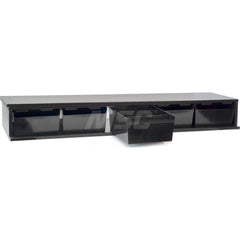 Platt & LaBonia - Small Parts Cabinets; Type: Modular Stackable Bin Cabinet ; Number of Drawers: 0.000 ; Width (Inch): 40 ; Depth (Inch): 11-7/8 ; Height (Inch): 5-3/16 ; Frame Material: Steel - Exact Tooling