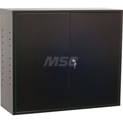Platt & LaBonia - Storage Cabinets; Type: Locking ; Width (Inch): 35-1/4 ; Depth (Inch): 12-1/2 ; Height (Inch): 30 ; Number of Shelves: 2 ; Material: Steel - Exact Tooling