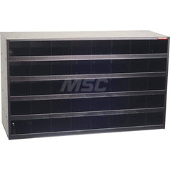 Platt & LaBonia - Bin Shelving; Type: Bin Shelving ; Overall Height (Inch): 21 ; Overall Depth: 12-1/2 (Inch); Overall Width: 35-1/4 (Inch); Number of Bins: 40 ; Bin Material: Steel - Exact Tooling