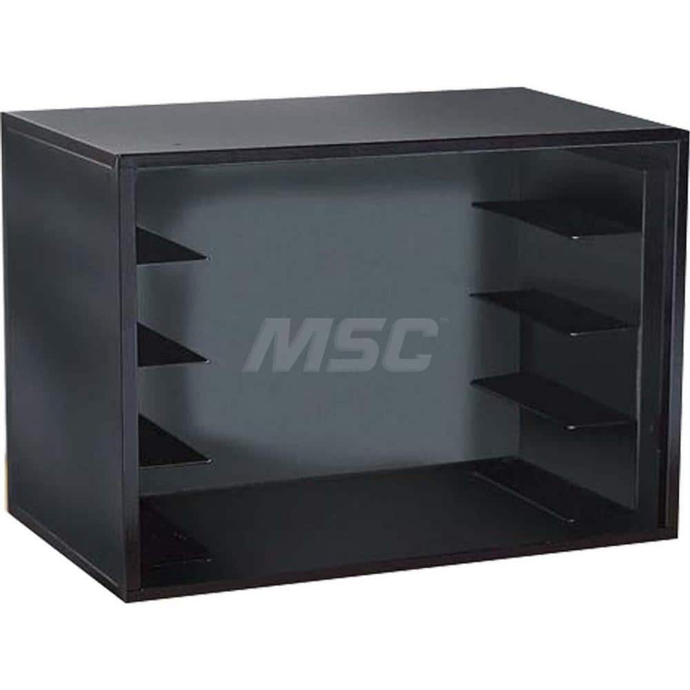 Platt & LaBonia - Small Parts Cabinets; Type: Service Tray Rack ; Number of Drawers: 0.000 ; Width (Inch): 20-1/2 ; Depth (Inch): 12-1/2 ; Height (Inch): 15 ; Frame Material: Steel - Exact Tooling