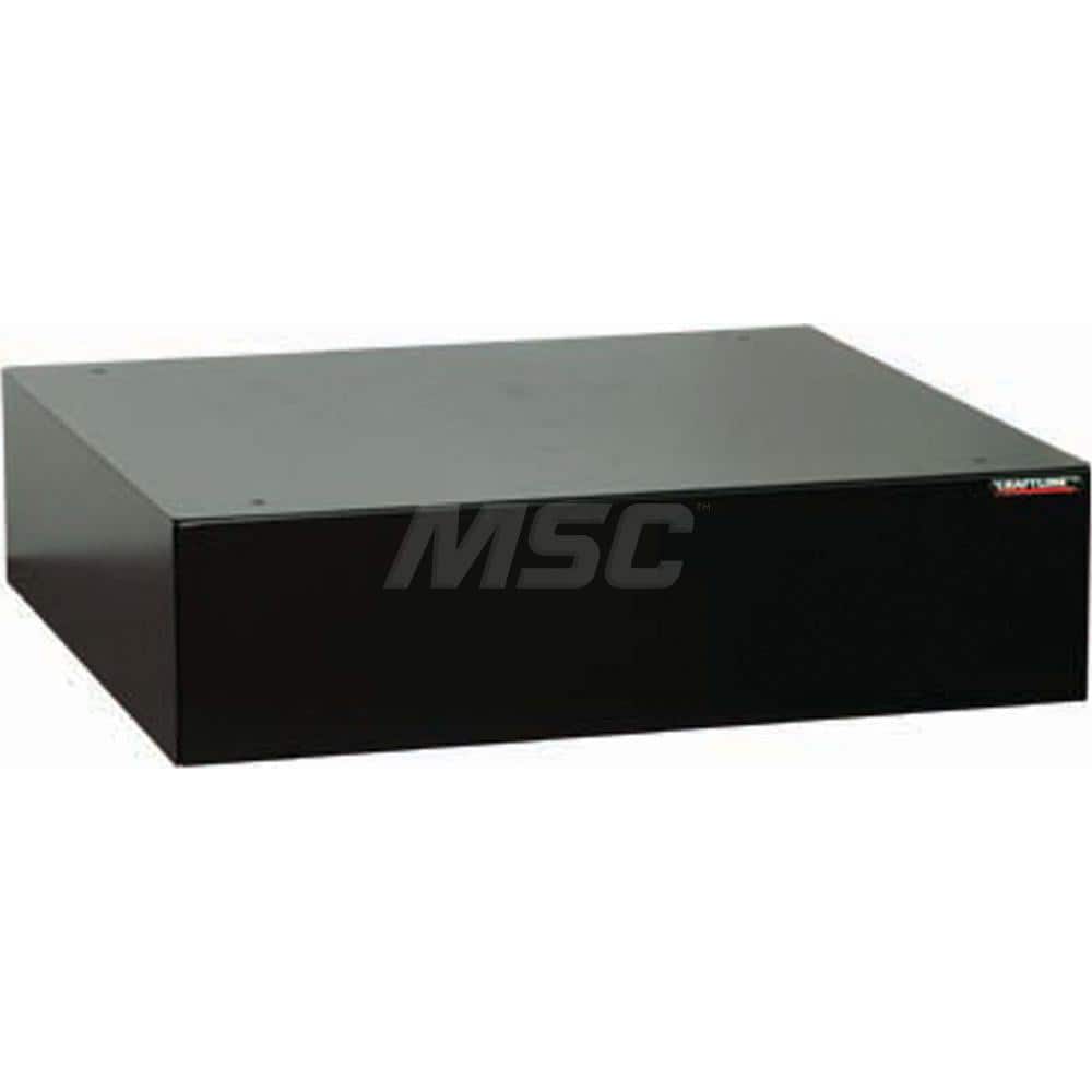 Platt & LaBonia - Cabinet Components & Accessories; Type: Base ; For Use With: BB Drawer Cabinets ; Color: Black ; Material: Steel ; Width (Inch): 23-1/2 ; Depth (Inch): 22 - Exact Tooling