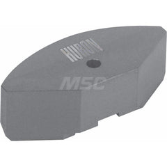 Huron Machine Products - Hard Lathe Chuck Jaws; Jaw Type: Quick-Jaw Change ; Jaw Interface Type: 1.5mm x 60 Serrated ; Maximum Compatible Chuck Diameter (Inch): 6 ; Material: Aluminum ; Overall Width/Diameter (Inch): 3.00 ; Overall Length (Decimal Inch): - Exact Tooling