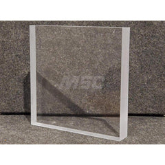 Reynolds Polymer - Plastic Sheets; Material: Cast Acrylic ; Thickness (Decimal Inch): 0.3540 ; Width (Inch): 48.0000 ; Tensile Strength (psi): 10000 ; Color: Clear - Exact Tooling