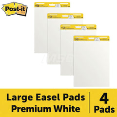 3M - Easel Pads & Accessories; Display/Marking Boards Accessory Type: Easel Pads ; For Use With: Easel Stands ; Detailed Product Description: Post-it Super Sticky Easel Pad 559 VAD 4PK, 25 in. x 30 in., White - Exact Tooling