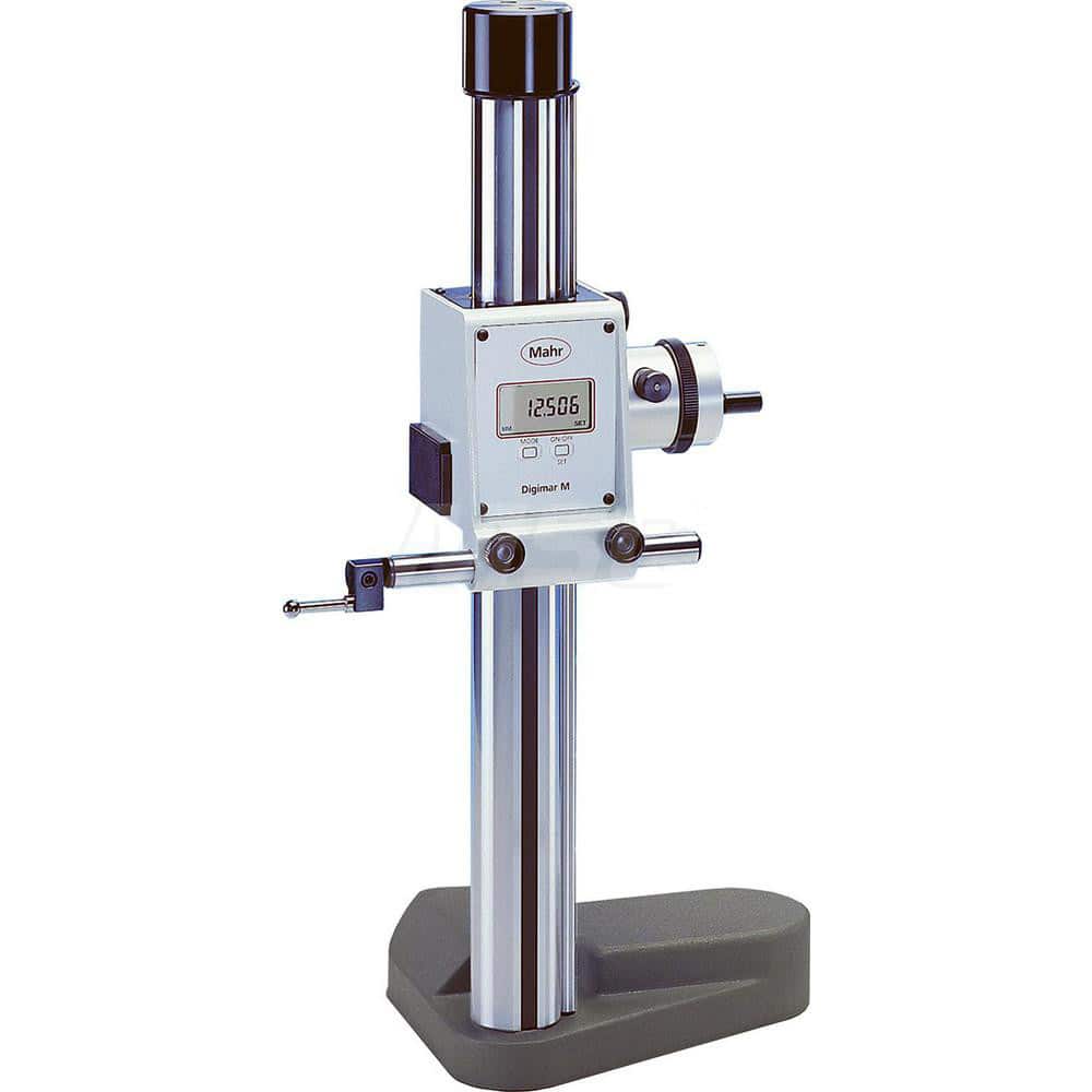 Mahr - Electronic Height Gages; Maximum Measurement (Decimal Inch): 24.4 ; Maximum Measurement (mm): 620 ; Resolution (microns): 0.001; 0.01 (mm); Resolution (Decimal Inch): 0.00005; 0.0005 ; Resolution (microns): 0.001; 0.01 ; Data Output: USB; Opto RS- - Exact Tooling
