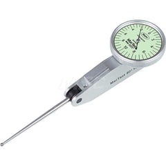 Mahr - Dial Test Indicators; Maximum Measurement (Decimal Inch): 0.0100 ; Maximum Measurement (mm): 0.25 ; Dial Graduation (Decimal Inch): 0.000500 ; Dial Graduation (mm): 0.0127 ; Dial Reading: 10-0-10 ; Dial Diameter (Inch): 1.1 - Exact Tooling