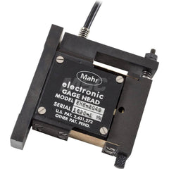 Mahr - Gage Heads; Type: Inductive Probe ; Maximum Measurement (Decimal Inch): 0.0100 ; Maximum Measurement (mm): 0.25 ; Body Length (mm): 61.700 ; Body Length (Decimal Inch): 2.4200 ; Linearity (%): 0.0500 - Exact Tooling