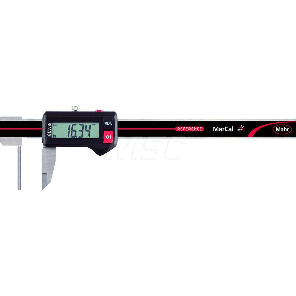 Mahr - Electronic Calipers; Minimum Measurement (mm): 0.00 ; Minimum Measurement (Decimal Inch): 0.0000 ; Maximum Measurement (Decimal Inch): 6 ; Maximum Measurement (mm): 150.00 ; Accuracy Plus/Minus (Decimal Inch): 0.0020 ; Accuracy Plus/Minus (mm): 0. - Exact Tooling