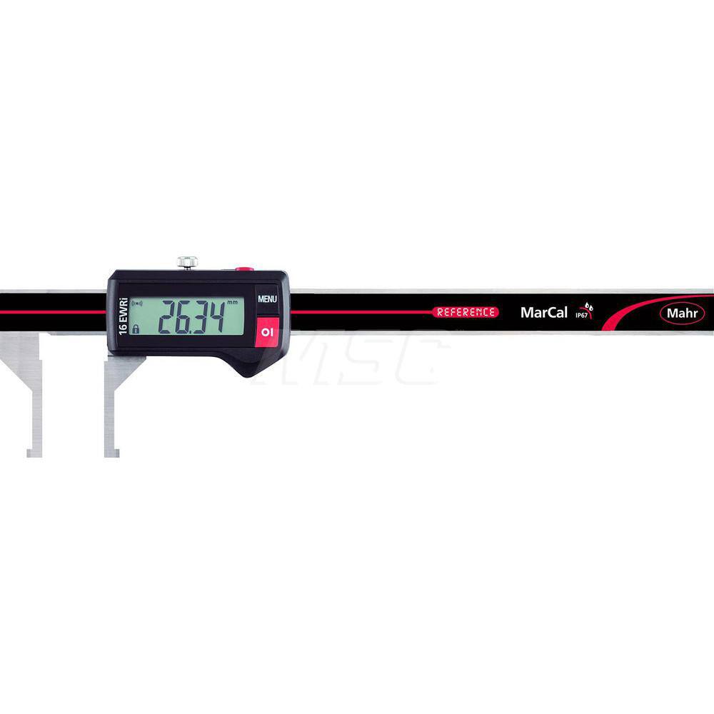 Mahr - Electronic Calipers; Minimum Measurement (mm): 10.00 ; Minimum Measurement (Decimal Inch): 0.4000 ; Maximum Measurement (Decimal Inch): 6 ; Maximum Measurement (mm): 160.00 ; Accuracy Plus/Minus (Decimal Inch): 0.0010 ; Accuracy Plus/Minus (mm): 0 - Exact Tooling