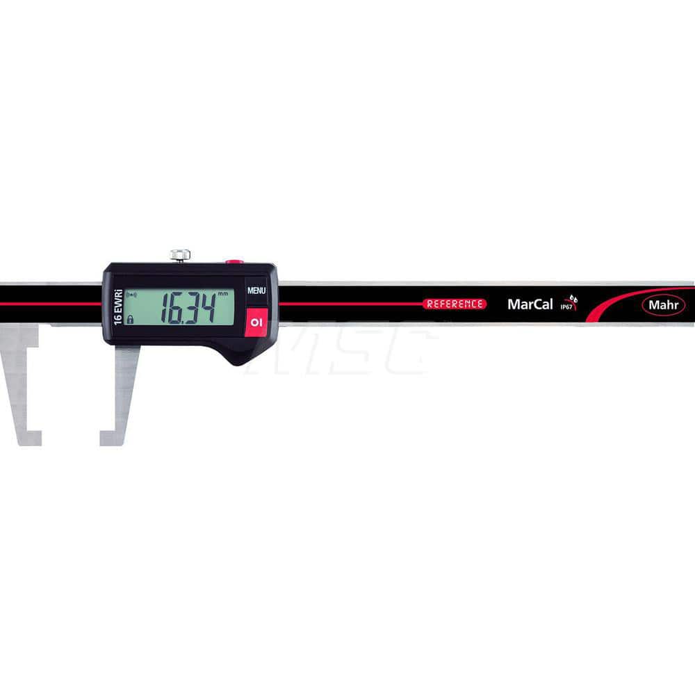 Mahr - Electronic Calipers; Minimum Measurement (mm): 0.00 ; Minimum Measurement (Decimal Inch): 0.0000 ; Maximum Measurement (Decimal Inch): 6 ; Maximum Measurement (mm): 150.00 ; Accuracy Plus/Minus (Decimal Inch): 0.0010 ; Accuracy Plus/Minus (mm): 0. - Exact Tooling