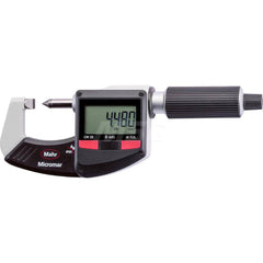 Mahr - Electronic Outside Micrometers; Type: Digital Outside Micrometer ; Minimum Measurement (Decimal Inch): 0 ; Minimum Measurement (mm): 0 ; Maximum Measurement (mm): 20.00 ; Thimble Type: Ratchet ; Calibrated: No - Exact Tooling