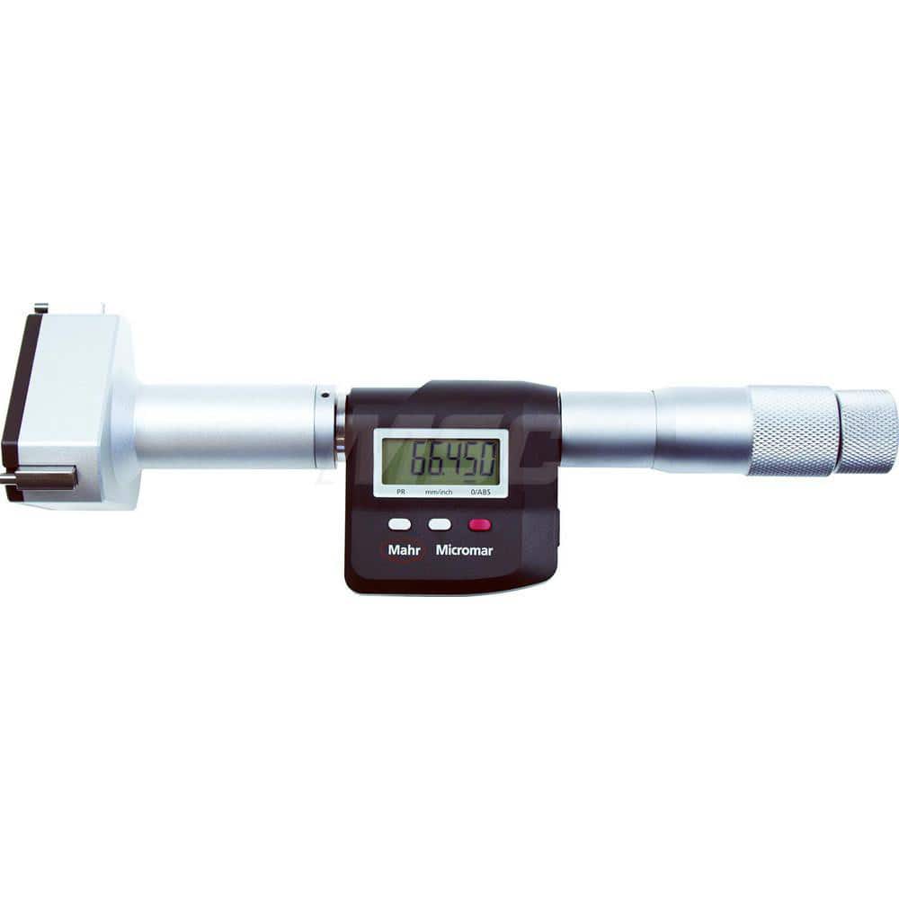 Mahr - Electronic Inside Micrometers; Minimum Measurement (Inch): 0.3125 ; Minimum Measurement (mm): 8 ; Minimum Measurement (Decimal Inch): 0.3125 ; Maximum Measurement (Inch): 0.4000 ; Maximum Measurement (Decimal Inch): 0.4000 ; Maximum Measurement (m - Exact Tooling