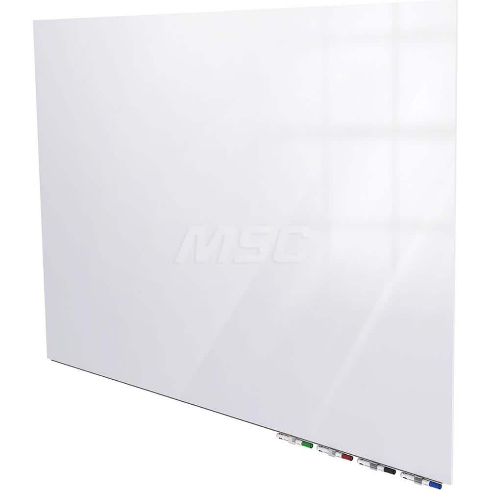 Ghent - Whiteboards & Magnetic Dry Erase Boards; Type: Glass Dry Erase Board ; Height (Inch): 48 ; Width (Inch): 72 ; Material: Glass ; Included Accessories: (4) Markers; Eraser ; Depth (Inch): 1/2 - Exact Tooling