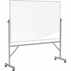 Ghent - Whiteboards & Magnetic Dry Erase Boards; Type: Porcelain on steel Magnetic marker board ; Height (Inch): 78-1/4 ; Width (Inch): 101-1/4 ; Material: Porcelain ; Included Accessories: (4) Markers; Eraser ; Depth (Inch): 23-3/4 - Exact Tooling