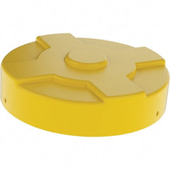 Vestil - 55 Gal, Polyethylene Drum Cover - Exact Tooling